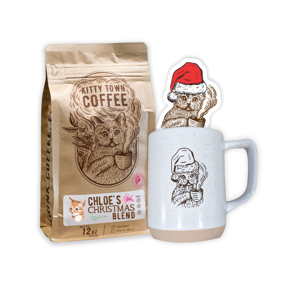 Small Christmas Coffee Gift Set