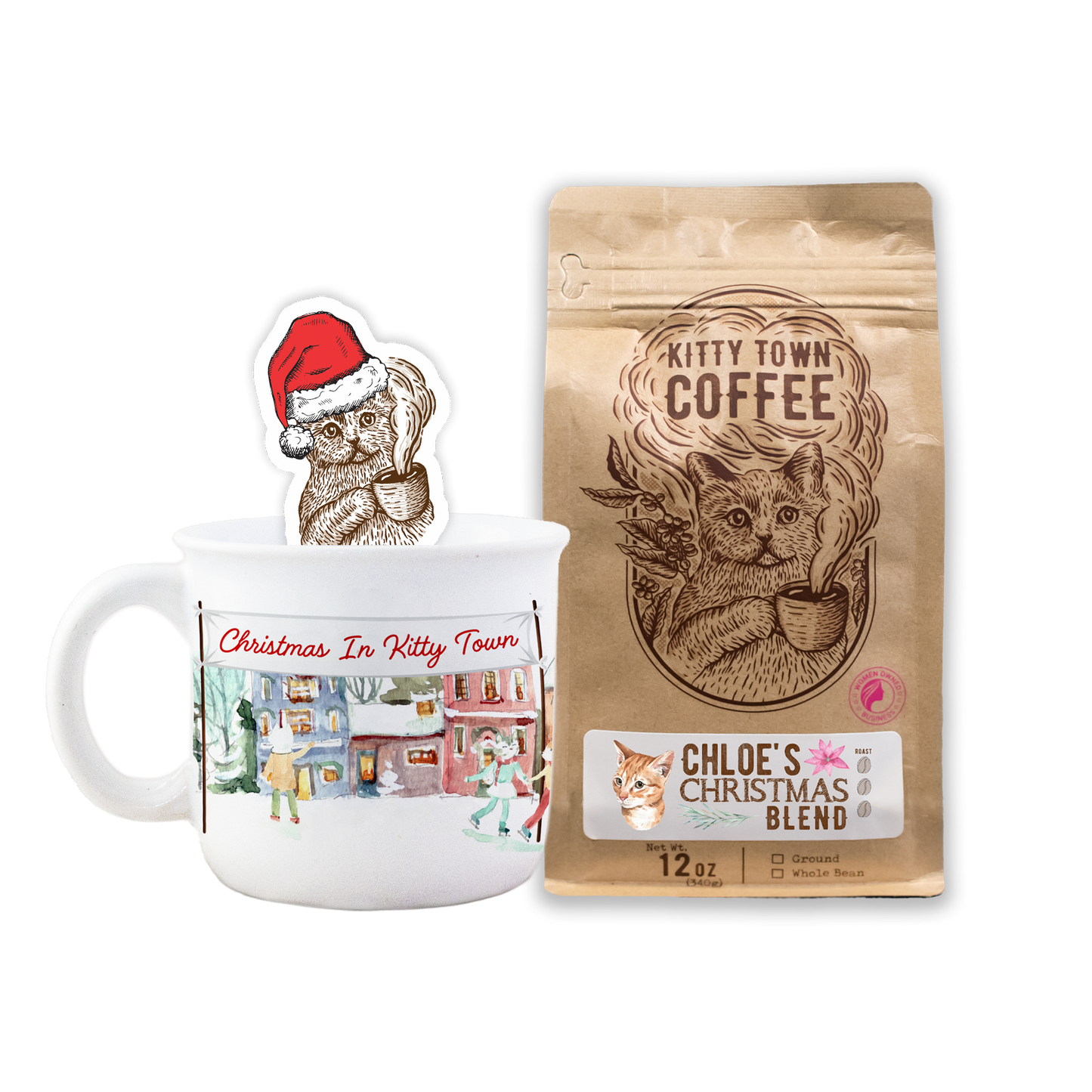 Christmas Coffee Set