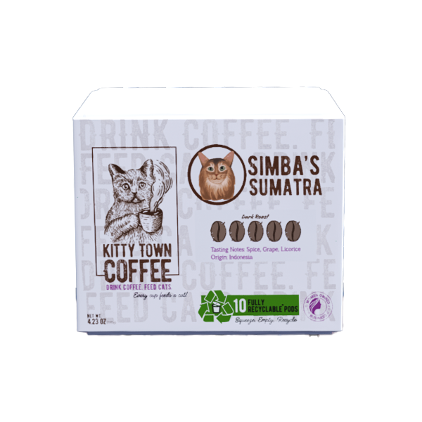 Recyclable Single Use Pods: Simba's Sumatra