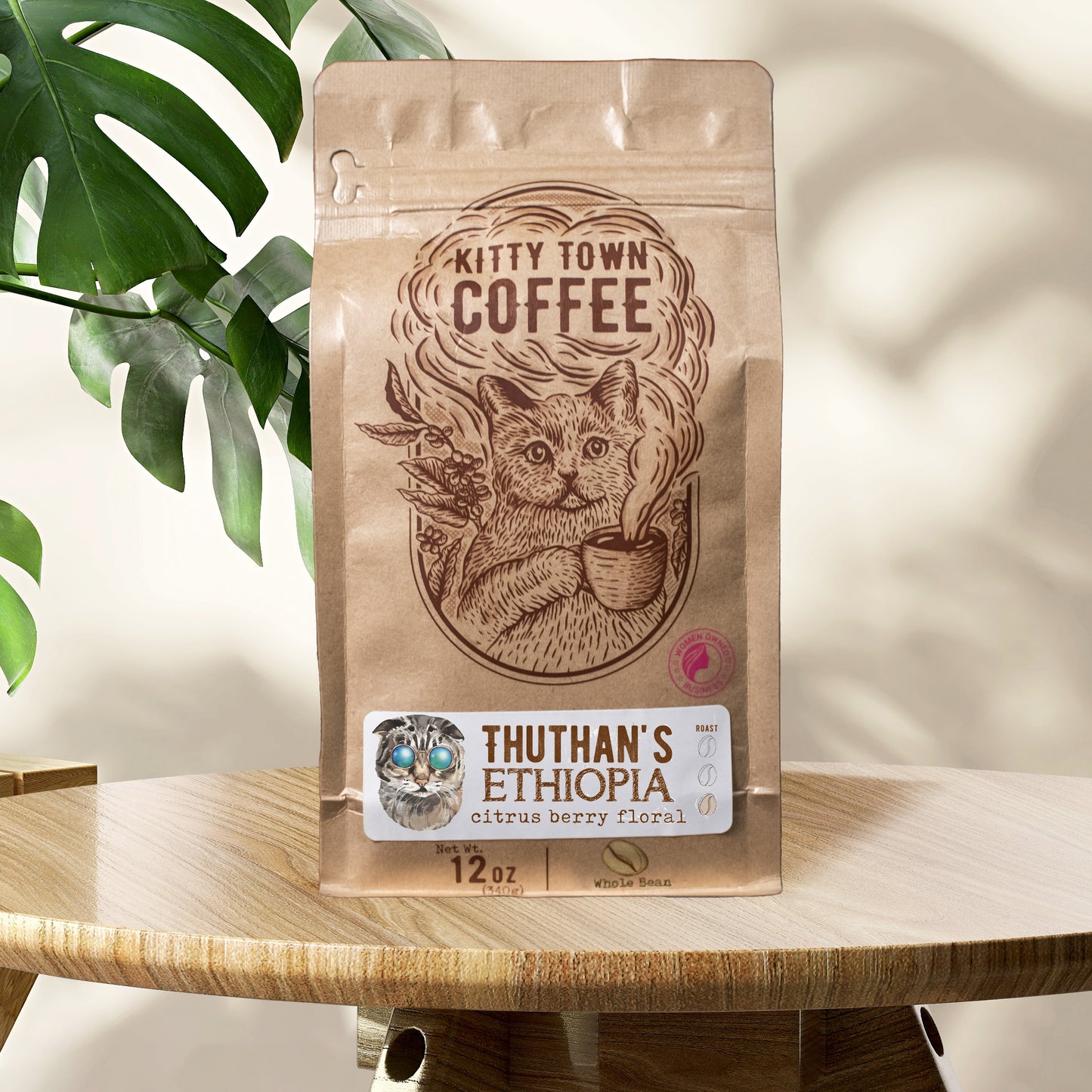 Thuthan's Ethiopia Sidamo: Light Roast Natural Process