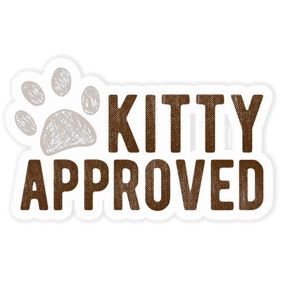 Kitty Approved Sticker